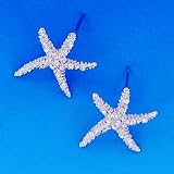 Starfish Earrings with Swarovski Crystals