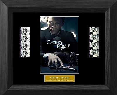 James Bond Casino Royale - Numbered Limited Edn. Double Film Cell