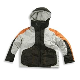 Carters Watch Your Wear - Toddler Boys Winter Jacket, Brown, Stone, Orange