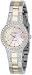 Fossil Women's AM4193 Core Two-Tone White Mother-Of-Pearl Dial Watch