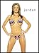 Jordan - Katie Price (In Union Jack Bikini) White Wood-Mounted Art Poster Print - 16" X 20"