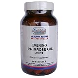 Healthy Aging Nutraceuticals Evening Primrose Oil 500 Mg 90 Softgels (Pack of 2)