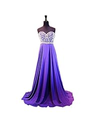 Sweetheart Chiffon/Satin  Lace-Up Beaded Cocktail Evening Dress/Bridesmaid Dress/Prom Dress/Party Dress/Wedding Dress  With Rhinestones