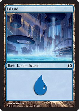 Magic: the Gathering - Island (255) - Return to Ravnica - Foil