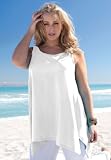 Jessica London Plus Size Tunic Tank, Multi-Length