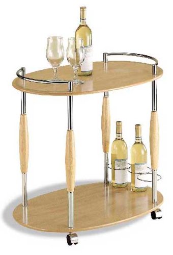 Kitchen: Kitchen Cart   2 Tier Serving Cart   Organize it All   10870