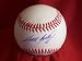 Chicago White Sox Alexei Ramirez Autographed Rolb Baseball, Proof Photo of Alexei Signing for Us.