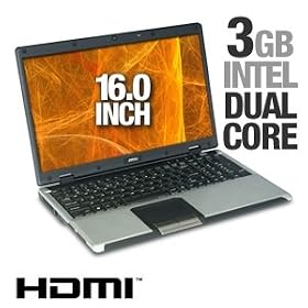 MSI CR600-001US 16-Inch Notebook