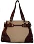 Etienne Aigner Purse Handbag Hawthorne Collection Khaki Fakhk