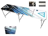 Ice Cold Beer Pong Table - 8 Feet with Bottle Opener, Ball Rack, & 6 Pong Balls!