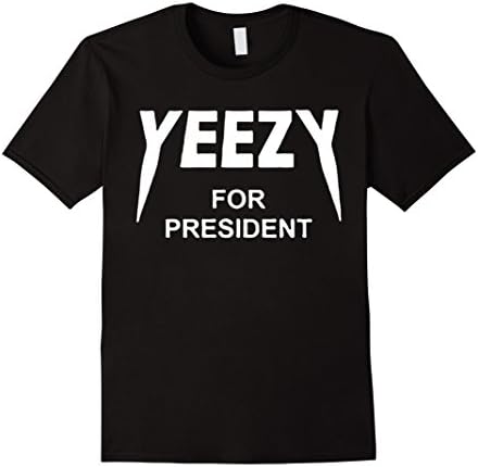 Men's Yeezy for president shirt Large Black