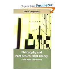 Philosophy and Post-Structuralist Theory: From Kant to Deleuze