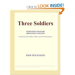 Three Soldiers (Webster's Spanish Thesaurus Edition)