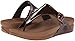 FitFlop Women's Superjelly Rubber Flip Flops Jelly Sandal, Bronze, 6 M US