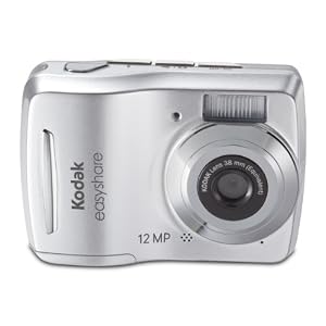 Kodak Easyshare C1505 12 MP Digital Camera with 5x Digital Zoom - Silver Kodak Easyshare C1505 12 MP Digital Camera with 5x Digital Zoom - Silver