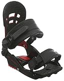 Union Cadet DLX Men's Hard Snowboard Bindings - Red