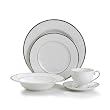 Mikasa Cameo Platinum 5-Piece Dinneware Set, Service for 1