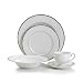 Mikasa Cameo Platinum 5-Piece Dinneware Set, Service for 1