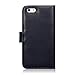 iPhone 6S Case, Terrapin [GENUINE LEATHER] iPhone 6S Case Executive [Black] Premium Wallet Case with Card Slots & Bill Compartment Case for iPhone 6 / 6S - Black