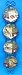 Decorative Wild Bird Plate Set on Wall Rack