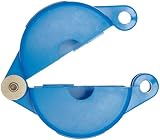 Brady Hinged Gate Valve Lockout, Blue, for 1