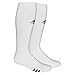 adidas Rivalry Field Team Sports Socks for Men, Women, Youth, Boys and Girls, Moisture-Wicking, NCAA Compliant, White/Black, X-Small