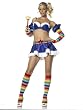 Sexy Theatre Costumes Starburst 7pc Set
