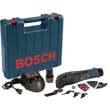 Bosch PS50-2B 12-Volt Max Lithium-Ion Multi-X Oscillating Tool Carpenter Kit with 2 Batteries, Charger and Case