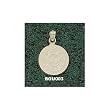Boston Univ Seal Charm/Pendant -14K Stainless Steel or Gold Plated