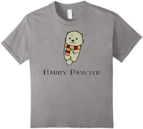 Kids Harry Pawter t shirt 8 Slate
