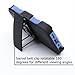 iPhone 5C Case, i-Blason Apple iPhone 5C Prime Series Dual Layer Holster Case with Kick Stand and Locking Belt Swivel Clip for iPHone 5C (Blue)