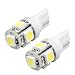 2 Auto Car White Led Xenon T10 Sidelight Bulbs