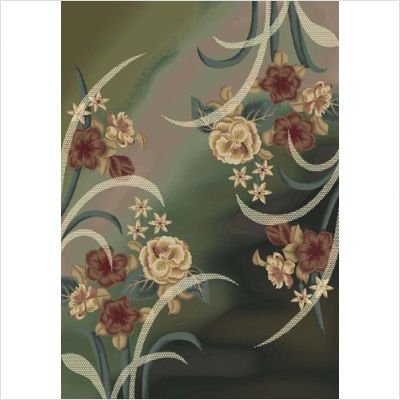 Grace Rug - Emerald Antique 3'10x5'4 Oval