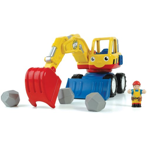 WOW Dexter the Digger - Construction Vehicle (5 Piece Set)