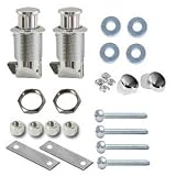 Pop up Latch Kit Chrome for Harley Police Flhpi Model Saddlebags