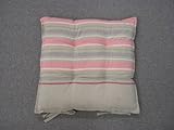 インド綿シートクッション 『パラレル』 サイズ:45x45cm カラー:ローズ(#3304319)