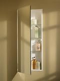 NuTone 870P34WHG Ultra Collection Medicine Cabinet, Single Door, Recessed Mounting