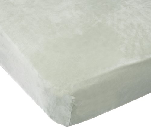 Best Price Carters Easy Fit Velour Crib Fitted Sheet, Sage