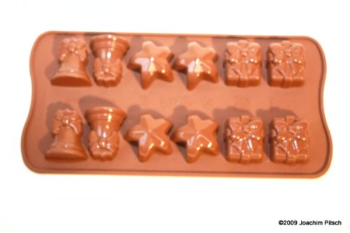 Silikon Pralinenform Weihnacht