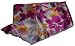 Pink, Lavender, White and Aqua Floral Print Satin Sash~ Use as Belt~Hair tie~ Scarf