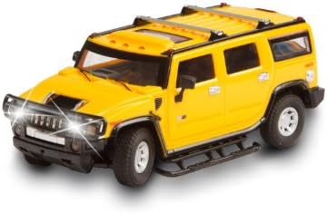 Wind Designs Yellow Remote Control License Edition Hummer 2 Scale 1:43