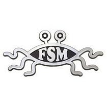 Flying Spaghetti Monster Car Emblem