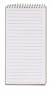 TOPS Reporter's Notebook, 4 x 8 Inches, Wirebound, Gregg Rule, 70 Sheets, 12-Pack, White (8030)
