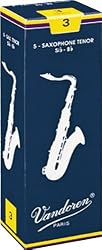 Vandoren Tenor Saxophone Reeds #3.5, Box of 5