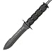 Saudi Army Knife, Black Handle, Plain, w/Sheath
