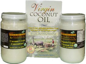 Organic Virgin Coconut Cooking Oil - 32 Oz. by Gold Flax Seed, Inc (Heartland Natural)