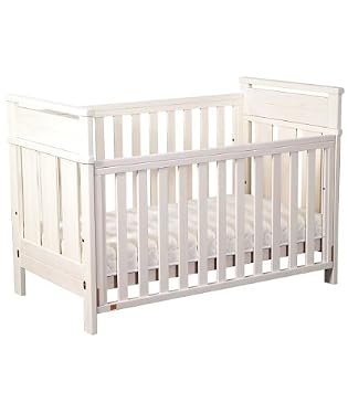 King Parrot Hamilton 3 in 1 Cotbed - White