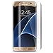 Galaxy S7 Edge Screen Protector, Safodo [Full Coverage] [Anti-Scratch] [Anti-fingerprint] Bubble Free Curved Edge-to-Edge Screen Protector Film [Ultra High Definition Invisible] - HD Clear