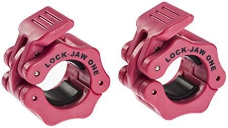 Lock-Jaw One Barbell Collar PINK (Standard Collar) by LockJaw