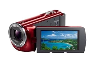 Sony HDR-PJ380/R High Definition Handycam Camcorder with 3.0-Inch LCD (Red)